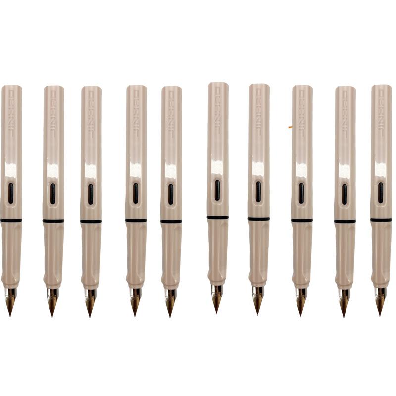 10/5 PCS JINHAO 619 Fountain Pen High Quality Colors Student F EF Nib Ink Pen Calligraphy Pen Stationery School Office Supplies