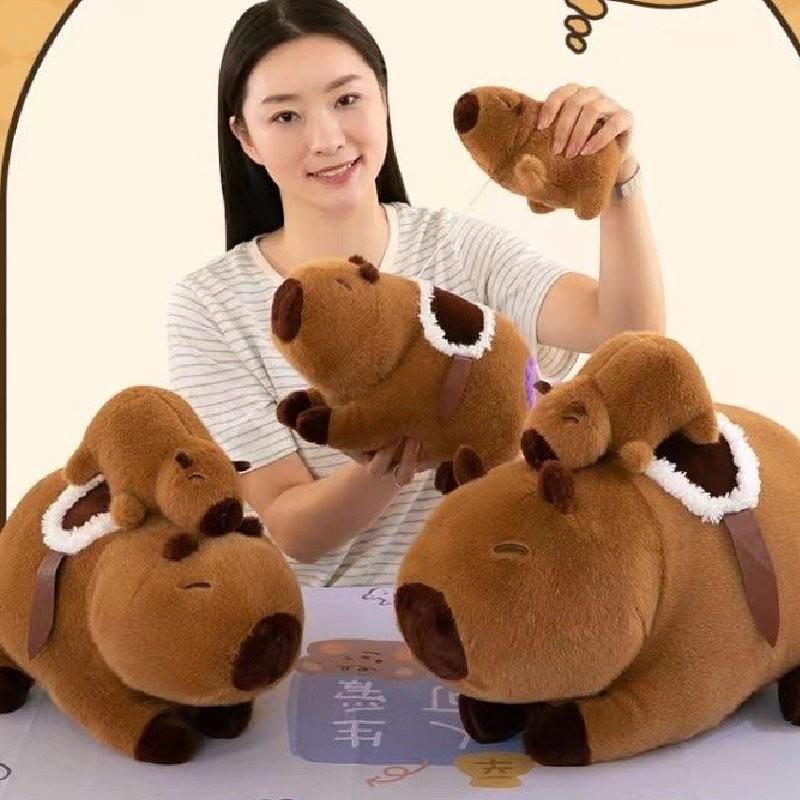 Capybara Toy Plush Room Decoration Ornaments Children Christmas Gift Holiday