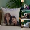 N-Nevertheless Pillow Case Sofa and Living Room Decorative Cushion Covers Dust-proof and Mite-proof Invisible Zipper