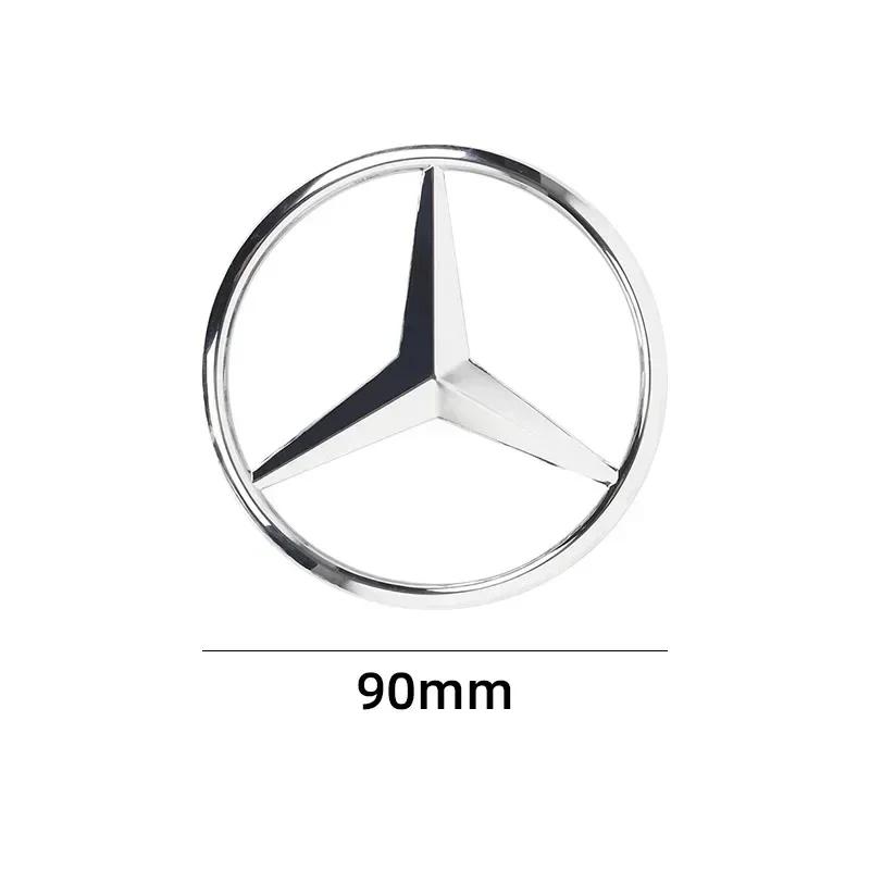 Ny C200 E200 För Mercedes Benz ABS Stjärnklistermärken Bil Bakre Bagagelucka Emblem För Mercedes Benz S320 W164 W203 W204 W168 C180 E320 A2