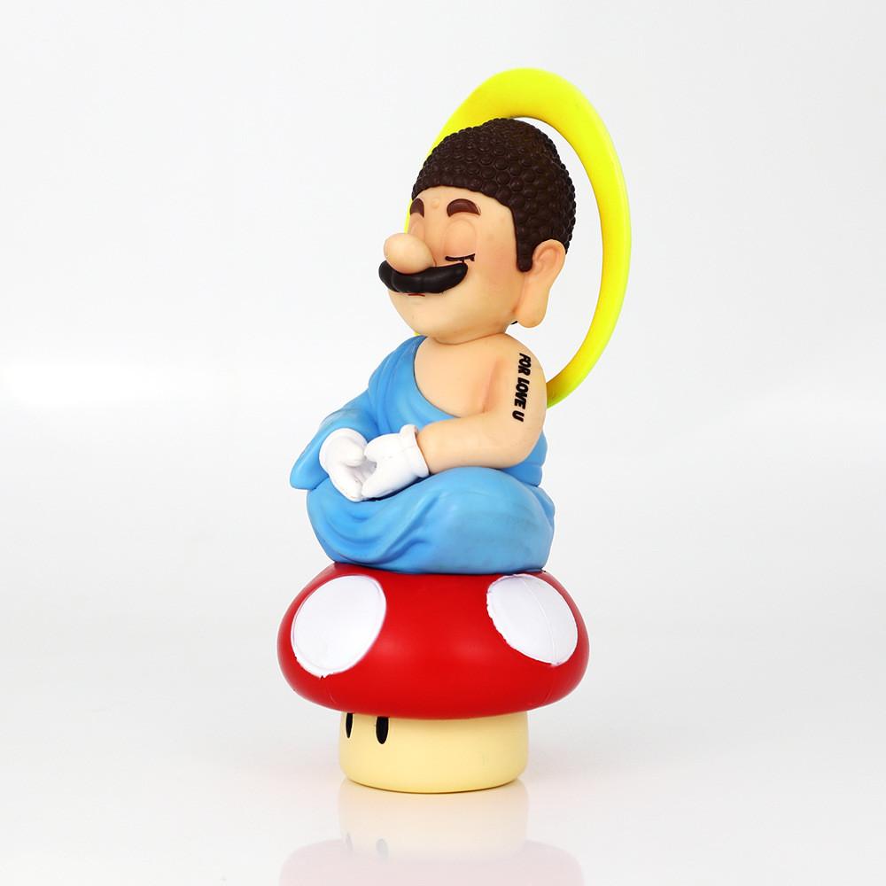 Super Mario Charming Anime Figurine Display With Colorful Water Pipe Style Mario