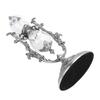 30 Minute Hourglass Antique Metal Sand Clock Vintage Engraved Sandglass Sand Timer for Home Salon Spa   Meditation   Desk Decor