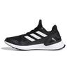 adidas Rapidarun J Comfortable Low Top Kids' Running Shoes Black White Teenagers EF9242