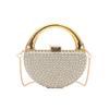 Mini Hollow out Crossbody Decorative Wallet Lock Buckle Hard Acrylic Daily Match Small Bag New 2026 Trendy Small Purse