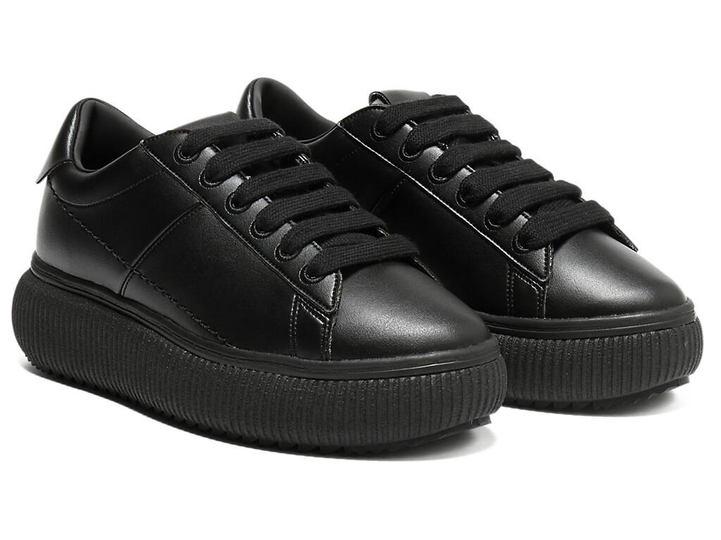 1182A621-001 Onitsuka Tiger Otiger Court Black (Women s) 8W
