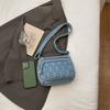 Denim Small Square Bag Women Shoulder Bag