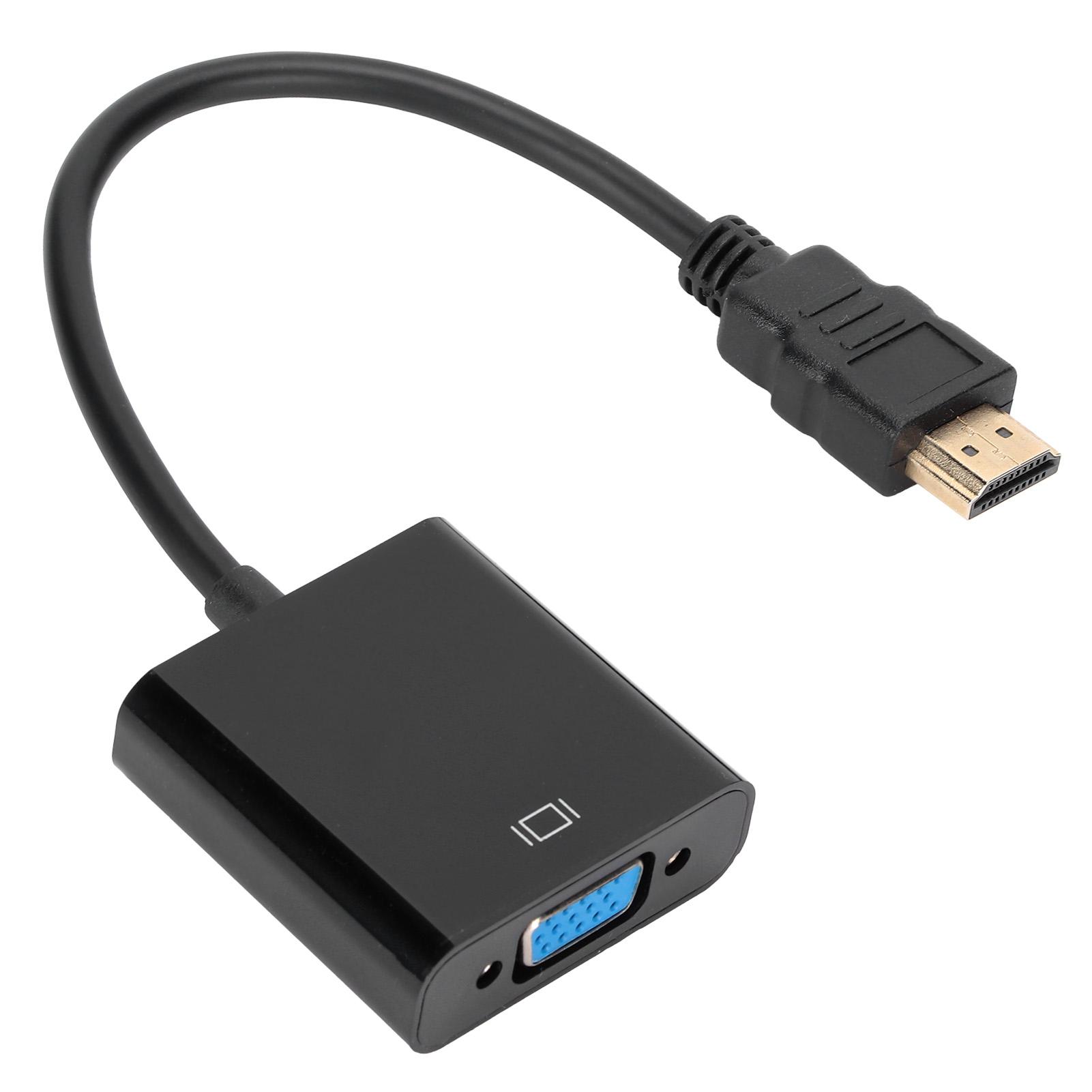 Адаптер HighDefinition Multimedia Interface на VGA 1080P HD Портативный ABS Конвертер