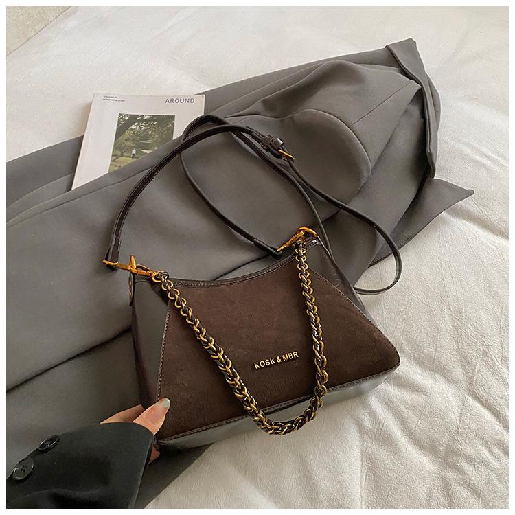 

High value small bag women s winter new fashion casual messenger bag commuter shoulder armpit bag