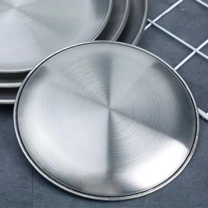 Kangmo Korean Style Thickened Stainless Steel Waste Plate