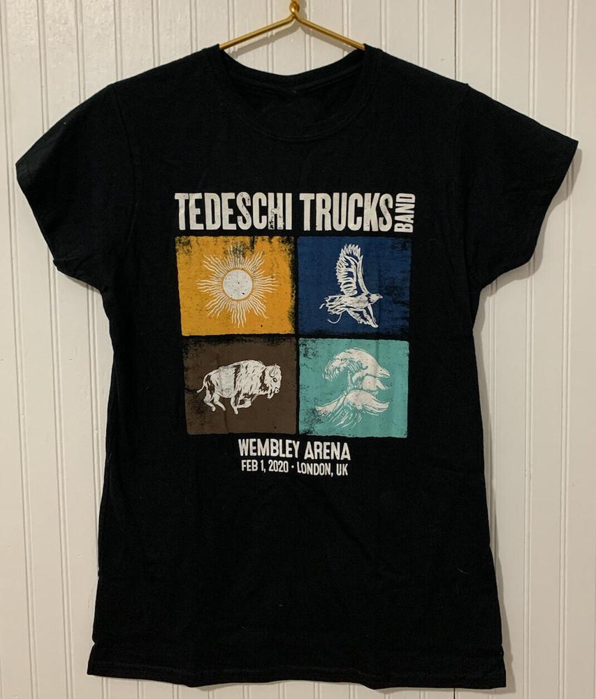VTG Tedeschi Trucks band T-shirt BLACK Unisex Tee All sizes XZ787 Unisex T-Shirt XXL