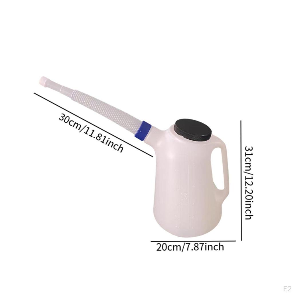 Oil Container Universal Automotive Dispenser with Long Spout for Motorcycle