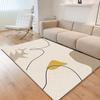 Winter Warmth and Comfort Luxury Lines Living Room Large Size Non-slip Carpet Bedroom Side Rug Home Decoration