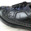 90s TOD’S Leather Wingtip Dress Shoes Men’s 8 26.5-27.0 Black(USED)