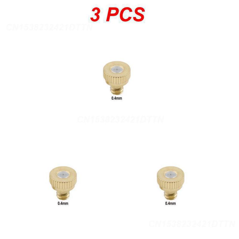 2/3/4PCS Brass High Quality Long-lasting Low Pressure Spray Atomizing Nozzle Humidifier High Performance Cooling Durable
