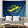AIK Fotboll Druck Wandteppich, Leichte Wandbehang, für Schlafzimmer, Studentenwohnheim, Wohnzimmer, Heimkunstdekor, Geburtstags-Weihnachtsgeschenk für Freunde