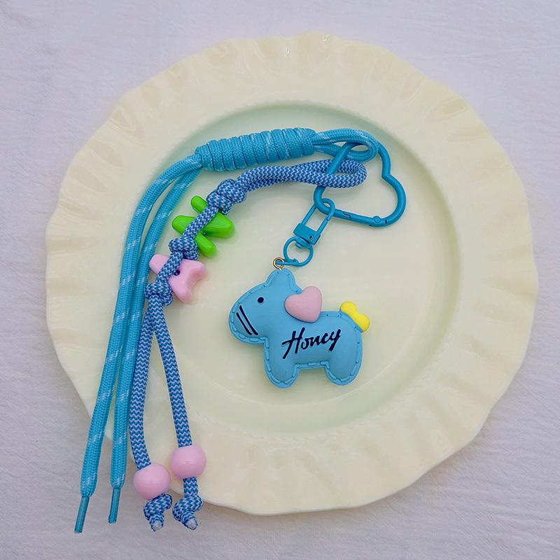 Resin Little Horse Creative Trinkets, Cute Horse Year Pendants, Keychains, and Instant Money Bag Pendants