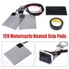 Motorcycles Heated Handles Grip Pads Electric Heating Handle Kit Handlebar Hand Warmers Universal Motorbike Accessories