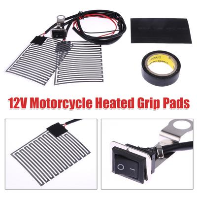 Motorcycles Heated Handles Grip Pads Electric Heating Handle Kit Handlebar Hand Warmers Universal Motorbike Accessories