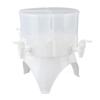 Beverage Dispenser Rotatable Large Capacity Detachable 4 Grids Cold Kettle Plastic Drink Dispenser F