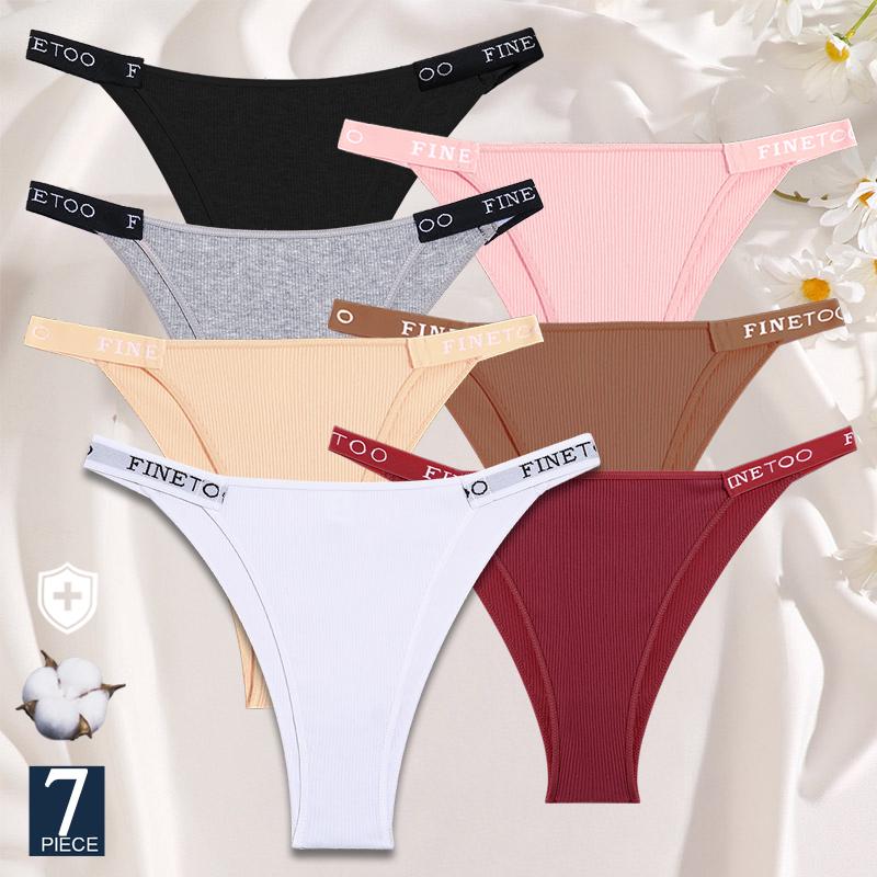 7 ks/sada bavlněné kalhotky dámské spodní prádlo dámské sexy kalhotky tanga dámské kalhotky spodní prádlo jednobarevné intimní prádlo
