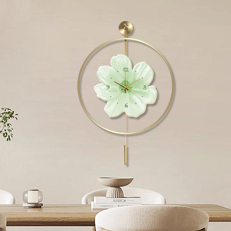 Bedrooms Metal Wall Art Wall Watch Interior Simple Fashion Round Nordic Wall Clocks Modern Aesthetic Wanduhr Home Decoration