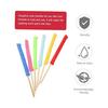 SECFOU 6-Pack Multipurpose Cleaning Stick, Glass Bottle Brush, Gap Cleaning Goods, Kitchen Cleaning, Dust Removal, Laundry Cleaner, Easy Cleaning,
