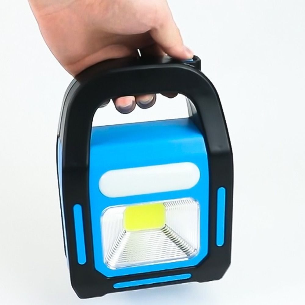 3 In 1 Solar Camping Lantern Waterproof Portable COB LED Work Lamp USB Rechargeable Handheld Searchlight Outdoor Adventure