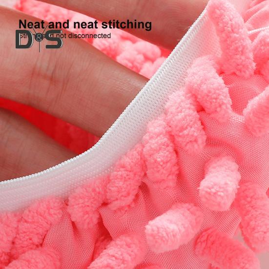 2 זוגות כיסוי נעליים עצלניות ספיגת אבק חזקה קל לנשיאה אלסטי עמיד בפני שחיקה מגבי רגליים כלי לניקוי רצפות