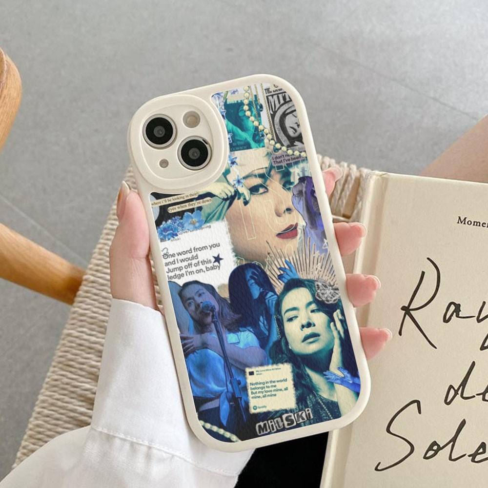 Popular Singer M-Mitski For iPhone 16 15 14 16E 13 12 11 Pro Max Plus Phone Leather Case