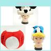 Mickey Mouse Plush Hat For Christmas And Halloween Costume Party Fun Accessories