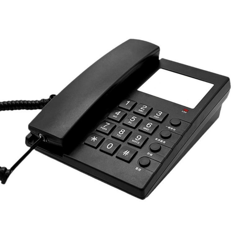 

Corded Landline Phone Wall Mounted/Desk Hotel Phone Big Button for Guest Room with Easy Operation and High Quality Sound