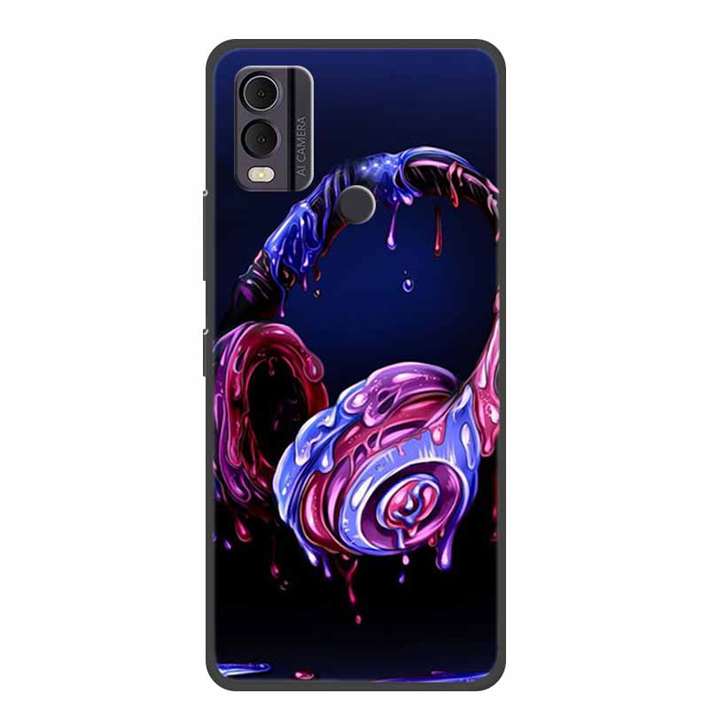 For Nokia C22 Case C 22 4G Fashion Soft TPU Silicone Phone Cover for Nokia C22 Back Case 6.5'' Protective Fundas For NokiaC22