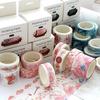 YUBBAEX 3 Volumes Masking Tape Japanese Style Printing Super Cute Style Thin Can Be Used for Gift Wrapping, DIY Crafts, Notebook Decoration (Lace