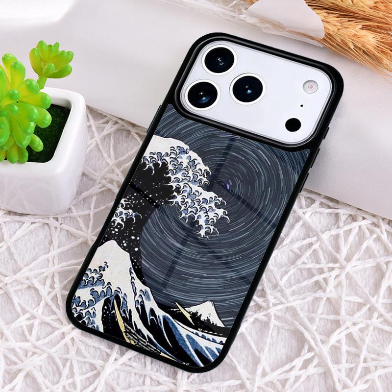 The Great Wave Off Kanagawa Shockproof Phone Case for iPhone 17 Air 16e 15 11 12 14 13 Pro Max Cover Coque