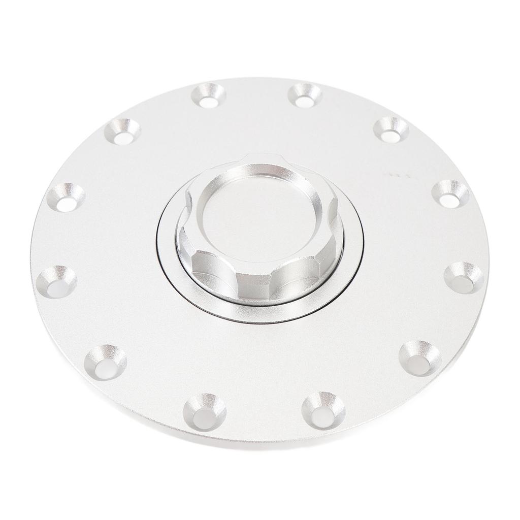 160mm Billet Aluminum   Fuel Cell Gas   With 12 Hole Cell Bung and Gasket for 12 Screw 5.343 In Screw Holes Fuel Cell