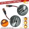 2Pcs Dynamic LED Turn Signal Side Marker Light Repeater Lamp For Fiat Punto 188 1999-2012 Doblo 2001-2005