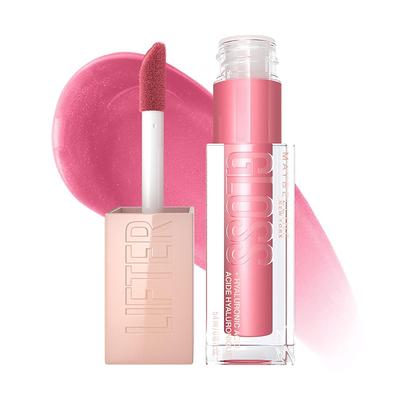 New York Lifter Gloss Petal 5.4ml Brillo Labial Tonalizado Suave No Pegajoso Con Ácido Hialurónico Para Labios Hidratados Rellenos Brillantes