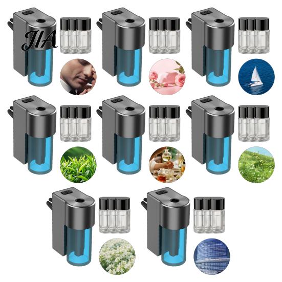 Electric Air Freshener for Home Smart Car Sprayer, Automatic Aroma Diffuser Vehicle AC Vent, USB Rechargeable Essential Oil Interior And Use