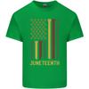 Juneteenth EUnisexcipation Day USA Flag Unisexs Light Cotton TShirt