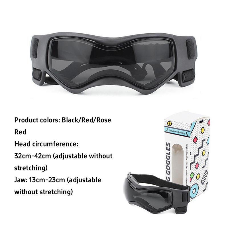 Cool Soft Frame UV Resistant Dog Goggles With Adjustable UV Protection Sunglasses For Dogs And Cats Dog Accessories New 2026