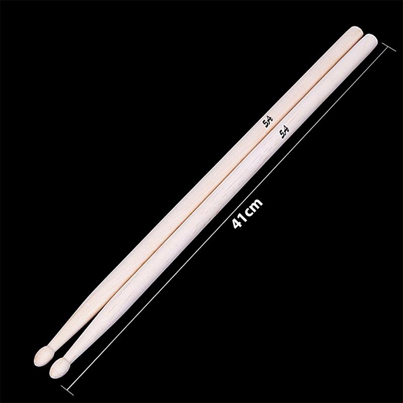 One Pair Professional Drum Sticks Maple Wood Drumsticks 5A Musical Instruments
