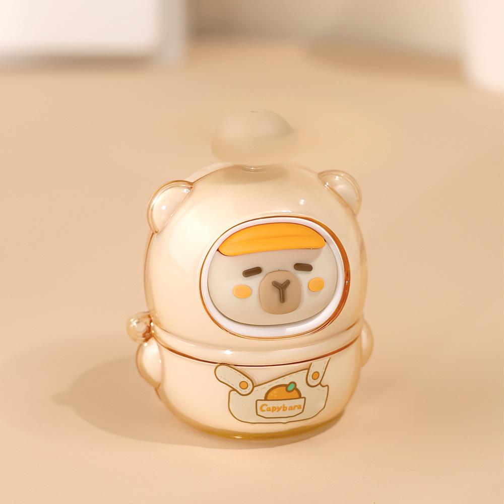 

Capybara Mini USB Rechargeable Fan - Cute, Portable, Cool Student Gift for Summer Boxed (Customizable)