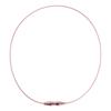 Rakuwa Extreme Wire Necklace Pink 43cm for Neck and Shoulder Relief