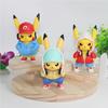 New Pocket Monsters Cartoon Movie Anime Character Pikachu Gengar Mewtwo Gurado Action Model Toy Blind Box Random Trendy Mystery Surprise Collectible