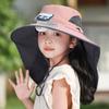 USB Charging Children's Solar Fan Hat Waterproof Sunshade Fan Cap Portable Summer Cooling Hat  Boys