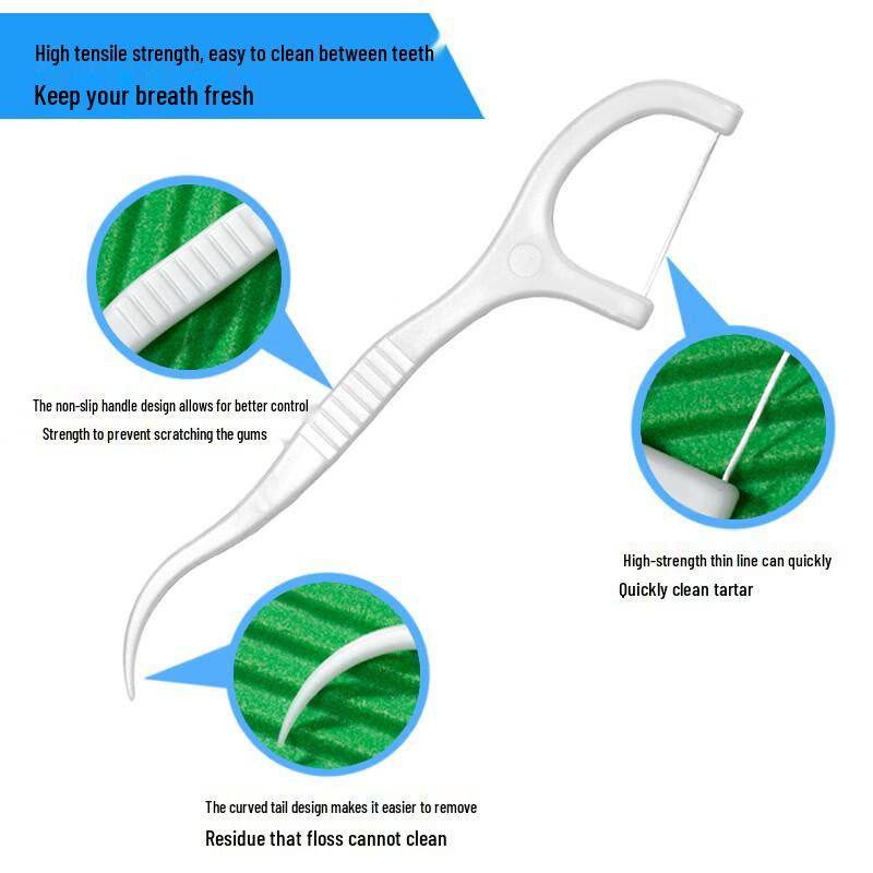Chidian Individually Wrapped Dental Floss Picks