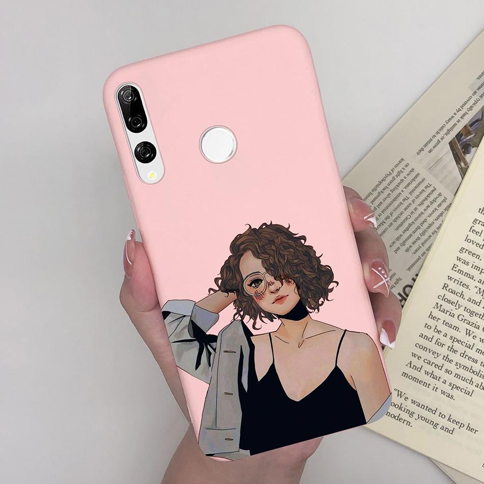 6.59" For Cover Huawei P Smart Z Case Huawei Y9 Prime 2019 STK-LX1 Shockproof Cases Silicone TPU Cute Printed Pattern Back Cover