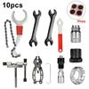 Bike Tool Kit Professional Bike Repair Tools with Cassette Remover Wrench Chain Breaker Cycling MTB Road Bike Maintenance Tool