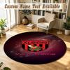 Round Rug Custom NameWest Bromwich Albion FC Pattern Non Slip Carpet Home Floor Decor