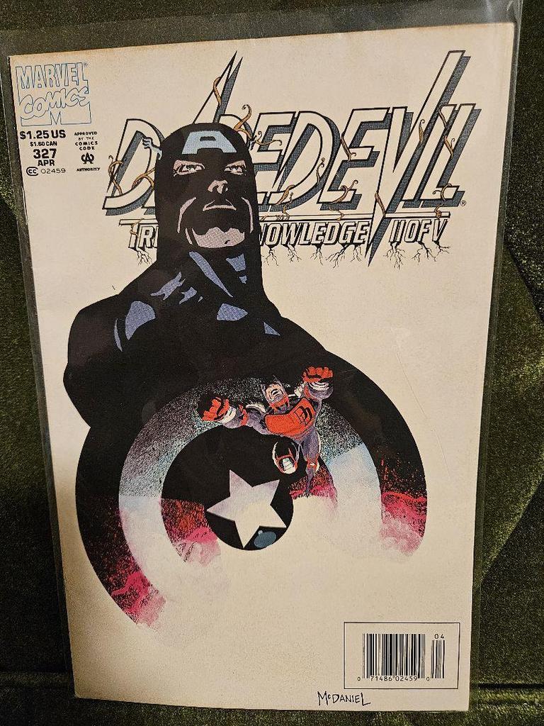 [USED] Daredevil American Comic Leaf Set of 7